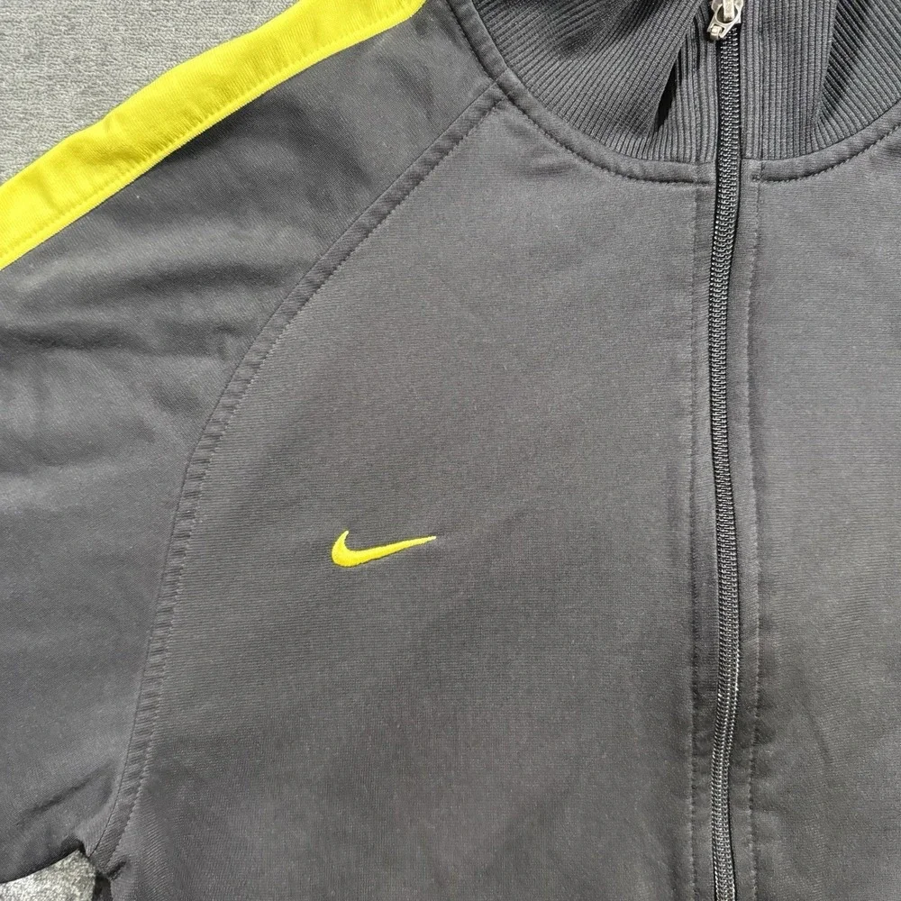 Nike Team University of Oregon Ducks Track Jacket Full Zip Black Mens Size Small